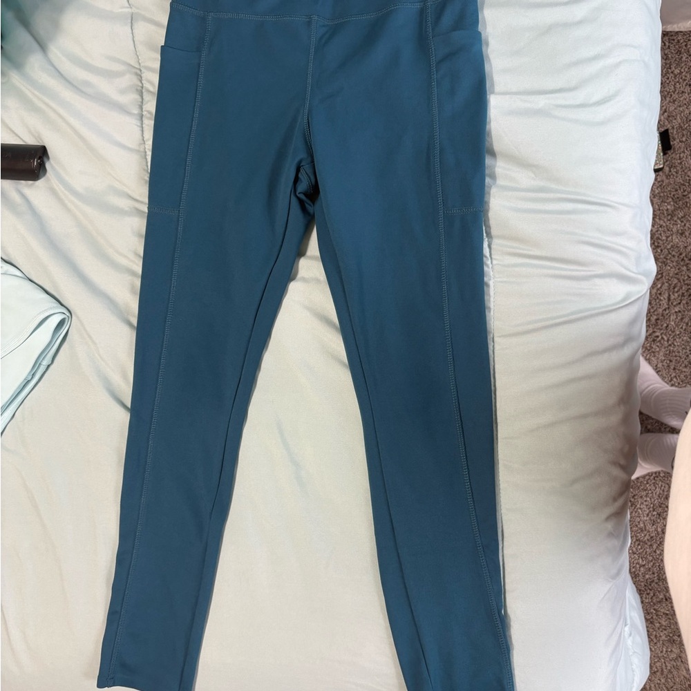 Danskin Teal Activewear Leggings